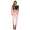 Treggings Jeggings Hüfthose Stretch Slimfit mit Taschen Hose; Rosa XL