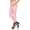 Treggings Jeggings Hüfthose Stretch Slimfit mit Taschen Hose; Rosa XL