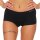 Damen Panty Unterhose Mieder Microfaser Slip; Schwarz XS/S