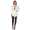 Sweats Umhang Cardigan Poncho mit Binde-Gürtel;