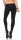 Leggings 2 farbig Baumwolle; Weiß/Schwarz S/36