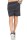 Damen Sommer Freizeit Shorts kurze Hose Hotpants locker; Dunkelblau-Weiß XL