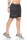 Damen Sommer Freizeit Shorts kurze Hose Hotpants locker; Dunkelblau-Weiß XL