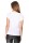 Sommer Shirt Top T-Shirt Katzen-Muster Baumwolle; Weiß/S
