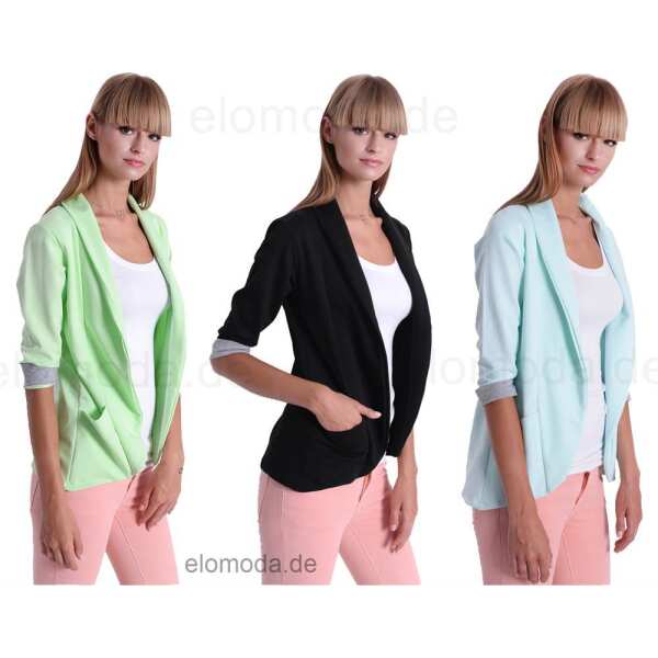 Damen Blazer Kurzjacke Jacke;
