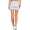 Damen Sport Shorts Hotpants kurz Baumwolle Radler Fitness; Grau S