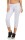 Damen Jogginhose 3/4 Sport-Hose Baumwolle mit Tasche; Grau XL