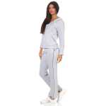 Damen Jogginganzug Anzug mit Reißverschluss; Gr. S M L XL 2XL