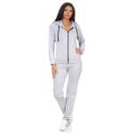 Damen Jogginganzug Anzug mit Reißverschluss; Gr. S M L XL 2XL