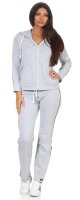 Womens tracksuit with zipper; sizes S M L XL 2XL