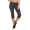 Damen Jogginhose 3/4 Sport-Hose Baumwolle;  Grafit XL
