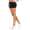 Damen Sport Shorts Hotpants kurz; Schwarz XL