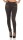 Treggings Jeggings Hüfthose Stretch Slimfit mit Taschen Hose; Khaki S
