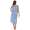 Damen Nachthemd Sleepshirt Nachtwäsche ohne Ärmel;