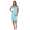 Damen Sleepshirt Nachthemd Nachtwäsche Sommer ohne Ärmel;