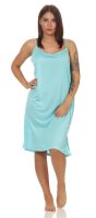 Damen Nachthemd Sleepshirt Nachtwäsche Sommer ohne...