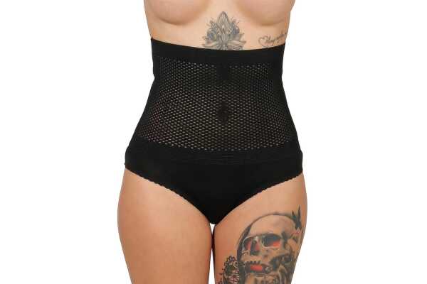 Shape Shorts Seamless Bauchkiller Miederhose Shapewear "Bauchweg-Hose"; Schwarz M