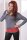 Damen Longshirt Tunika feinstrick Pulli Bluse; Gr. S/M; Grafit