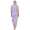 Damen Pyjama Hose + Shirt Schlafanzug Pyjama-Set; Flieder/L/40