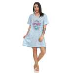 Damen Nachthemd Sleepshirt Nachtwäsche;