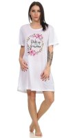 Damen Nachthemd Sleepshirt Nachtwäsche; XL 2XL 3XL