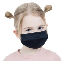 4 Stück Kinder Maske Staub Baumwoll Gesichtsmaske waschbar 2-Lagen