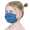 4 Stück Kinder Maske Staub Baumwoll Gesichtsmaske waschbar 2-Lagen