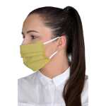 5 Stück Damen Masken Mundschutz Gesichtsmaske waschbar 2-Lagen Baumwolle 100%,
