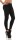Damen Leggings Strumpfhosen ohne Fuß Strümpfe Strumpfhosen ; Schwarz/40-42