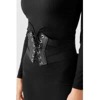 Damen Taille Stretchgürtel Breiter...