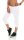 Damen 3/4 Capri Jogginghose Jogging Sport mit Taschen; Weiß M