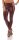 Damen Leggings Latex Look Lack Glanz, Bordo-Matt 2XL