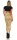 Damen Leggings hoher bund Glanz / Matt  Lack; Beige XXL/44