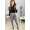 Damen Aladin-Hose Haremshose; Leo-Grau L/XL