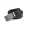 Herren Leder Gürtel Schwarz mit Automatic Schliesse 3,5 cm Breiter-Gürtel ;