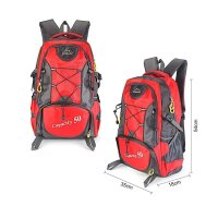 Rucksack Sport Arbeit Freizeit Trekkingrucksack Wandern auch  für Laptop 17" geeignet Neonrot