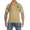 Herren Polo Shirt mit Druck; Oliv M