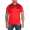 Herren Polo-Shirt mit 2 Brusttaschen; Rot M/50