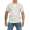 Herren Polo-Shirt mit Streifenmuster und Knopfleiste aus 100 % Baumwolle