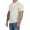 Herren Polo-Shirt mit Streifenmuster und Knopfleiste aus 100 % Baumwolle
