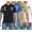 Herren Polo Shirt mit Druck; M L XL XXL