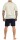 Herren Sommer Pyjama Short & T-Shirt Schlafanzug; Gelbgrün M