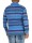 Herren Polo Shirt Langarm Longsleeve mit Brusttaschen; Hellblau L