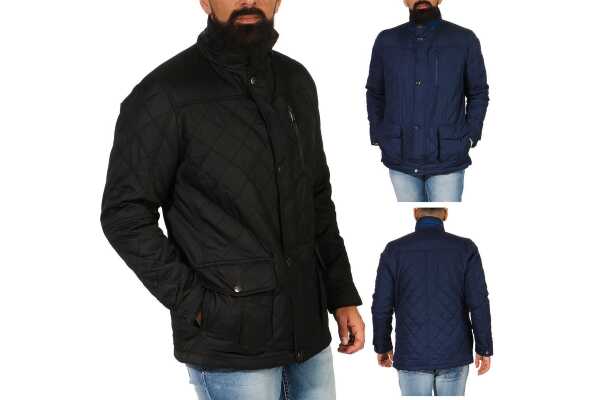 Herren Steppjacke Übergansjacke Parka;