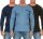 Herren Basic Langarm Shirt Baumwolle; S M L XL XXL 3XL