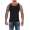 2 Stück Herren Unterhemd Männer Unterwäsche Baumwolle;  Schwarz/3XL