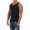 2 Stück Herren Unterhemd Männer Unterwäsche Baumwolle;  Schwarz/3XL