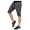Herren Shorts Kurzehose Sport Fitness Training Freizeit Sommer; Dunkel-Grau XXL