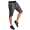 Herren Shorts Kurzehose Sport Fitness Training Freizeit Sommer; Dunkel-Grau XXL