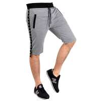 Herren Shorts Kurzehose Sport Fitness Training Freizeit Sommer; Hell-Grau XL